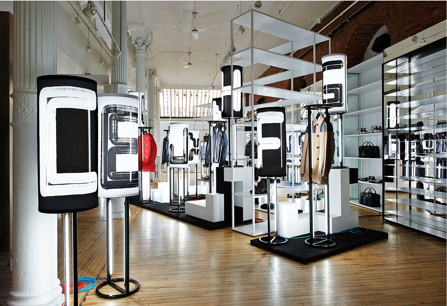 dior soho in-store display