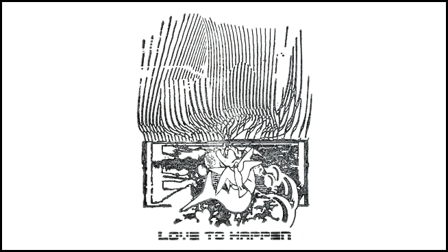 cover art for the album love to happen by the holy childhood